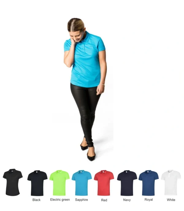 Uneek UC126 Ladies Ultra Cool Polo Shirt
